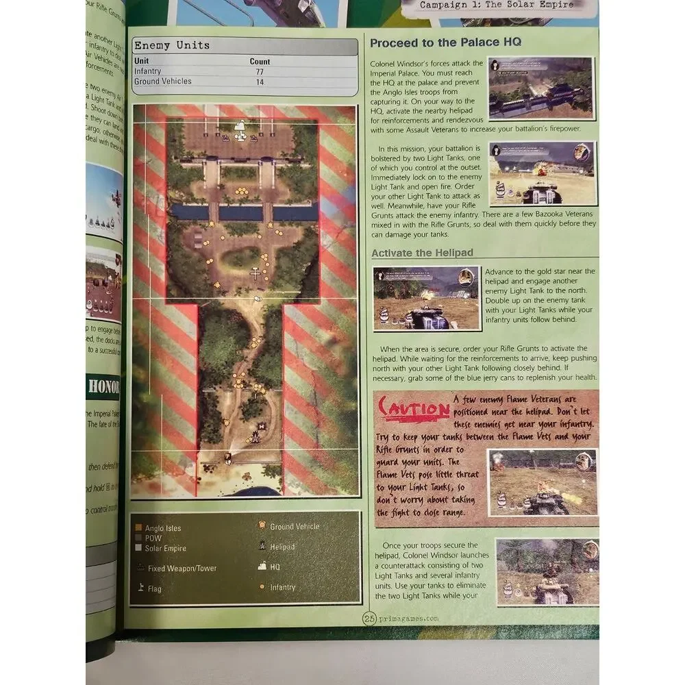 Battalion Wars 2 Field Manual Prima 2007 Nintendo